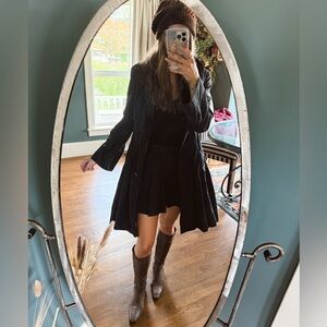 VERO MODA adorable unique belled sleeve rain coat Jacket sz Small